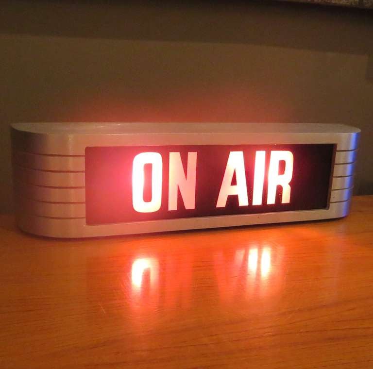 Rca Victor Recording Studio On Air Lighted Sign At 1stdibs American Rca Victor Recording Studio