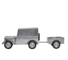 Vintage Art Deco Army Jeep Smoking Set