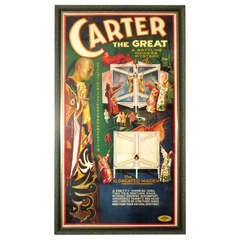 Oversized Carter The Great Magic Poster