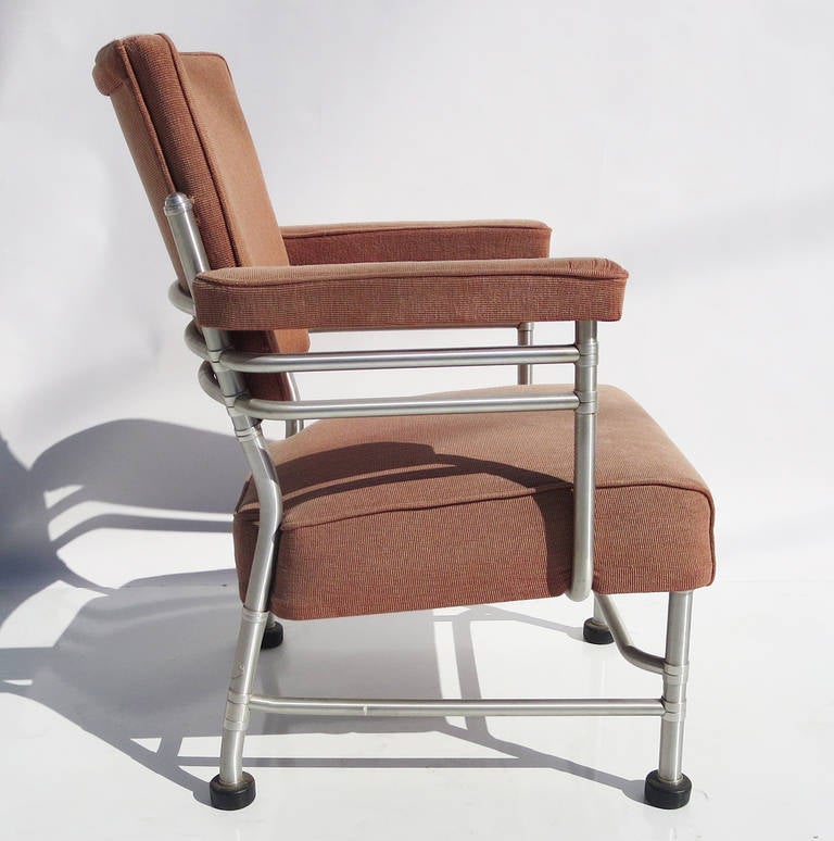 American Warren McArthur Desk or Occasional Chair in Original Condition