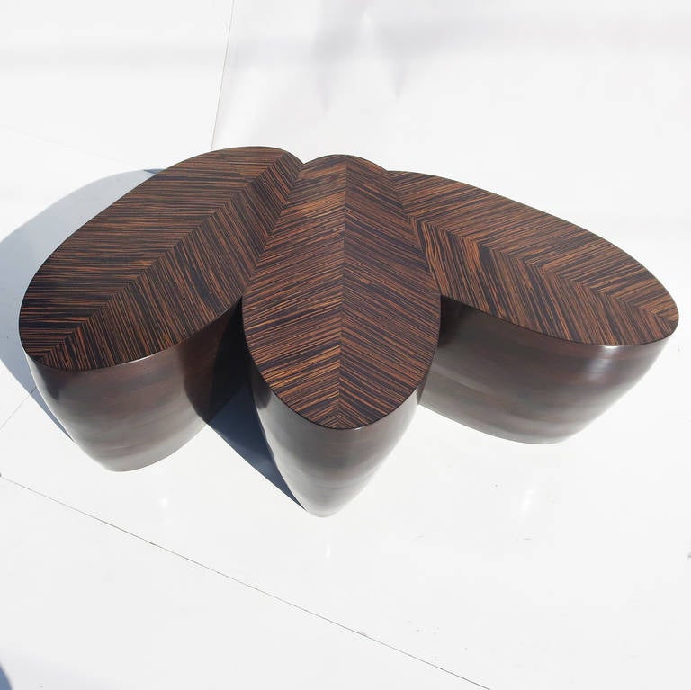 This fantastic sculptural coffee table is almost too beautiful to place anything on! Dubbed the 