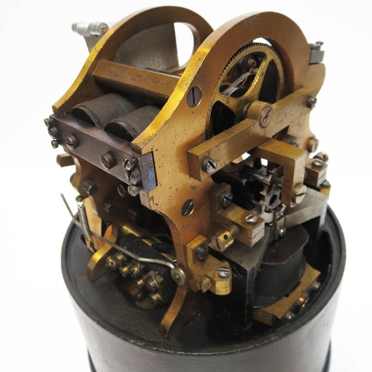 Glass Original Wall Street Stock Ticker by Thomas Edison