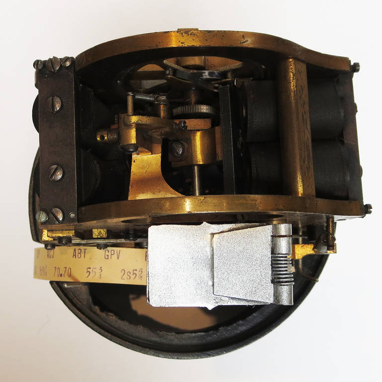 Original Wall Street Stock Ticker by Thomas Edison 1