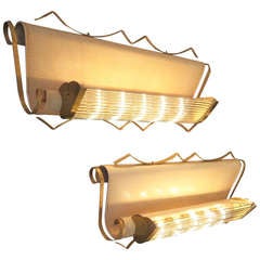 French Art Deco Theater Sconces