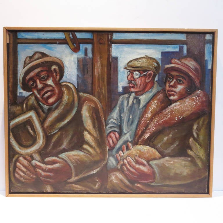 Morris Topchevsky was born in Bialystok Poland in 1899. He immigrated to America and trained at the Art Institute of Chicago. His work was overtly political, and he was a practicing member of the American Communist party. He traveled to Mexico,