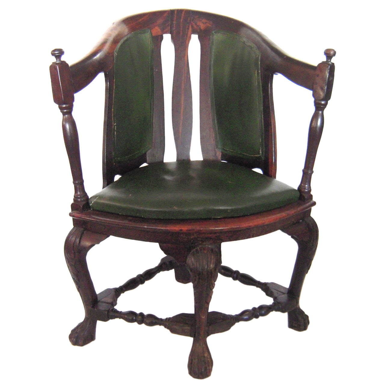 18th Century Colonial Portuguese Rosewood Armchair