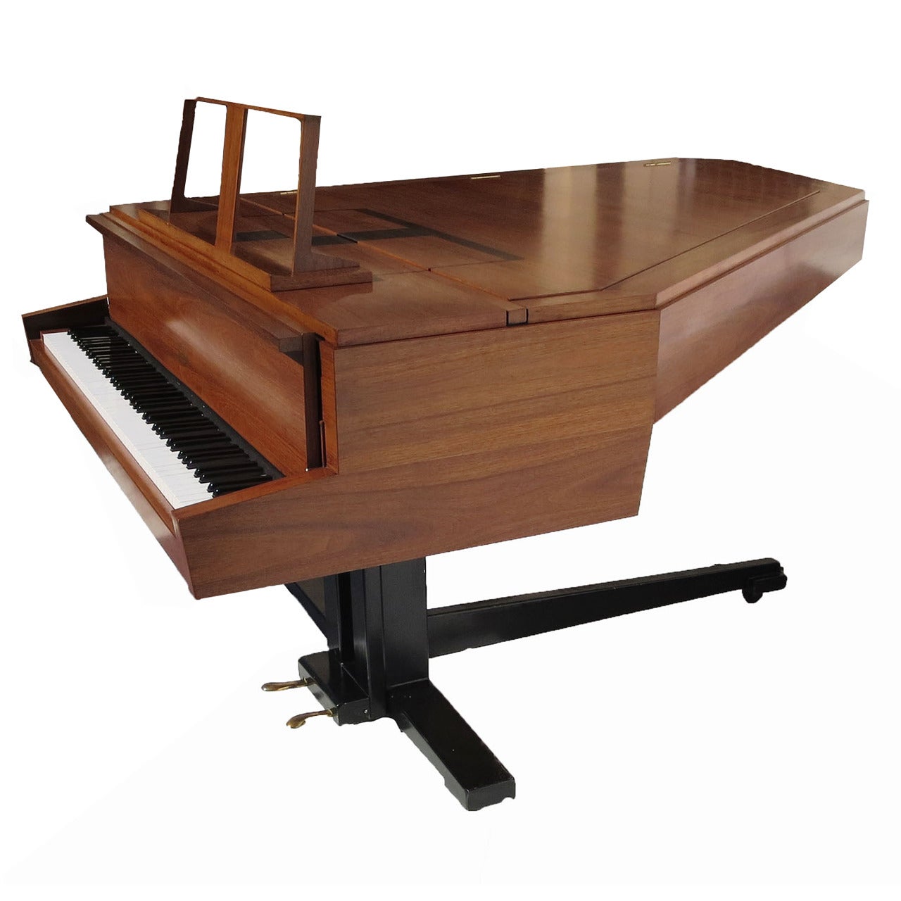 Mid Century "Tilting Wing" Piano by Nico Rippen for Lindner