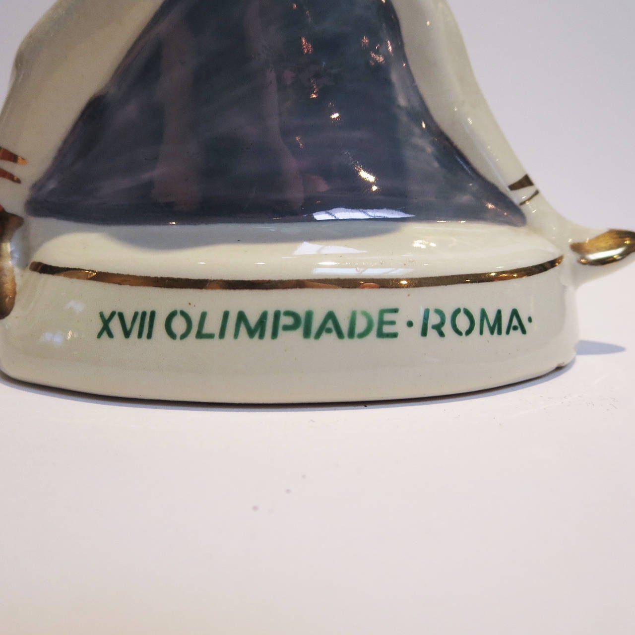 1960 Rome Olympics Glazed Porcelain Figures 3