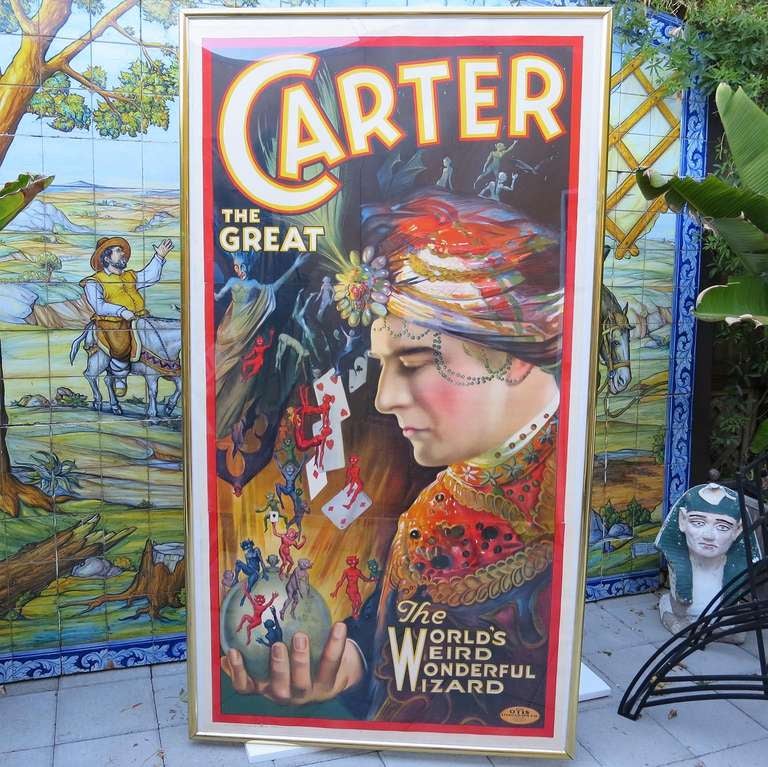Charles Joseph Carter (1874 - 1936) was born in San Francisco, and was a successful lawyer when he decided to pursue his first love of magic. He gained great international fame as 