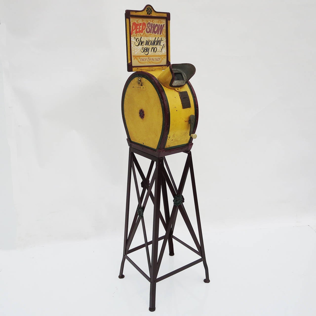 Considered one of the first forms of motion pictures, the Mutoscope operated on a very simple principle. A 