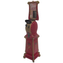Antique Cast Iron "Clamshell" Mutoscope Penny Arcade Machine