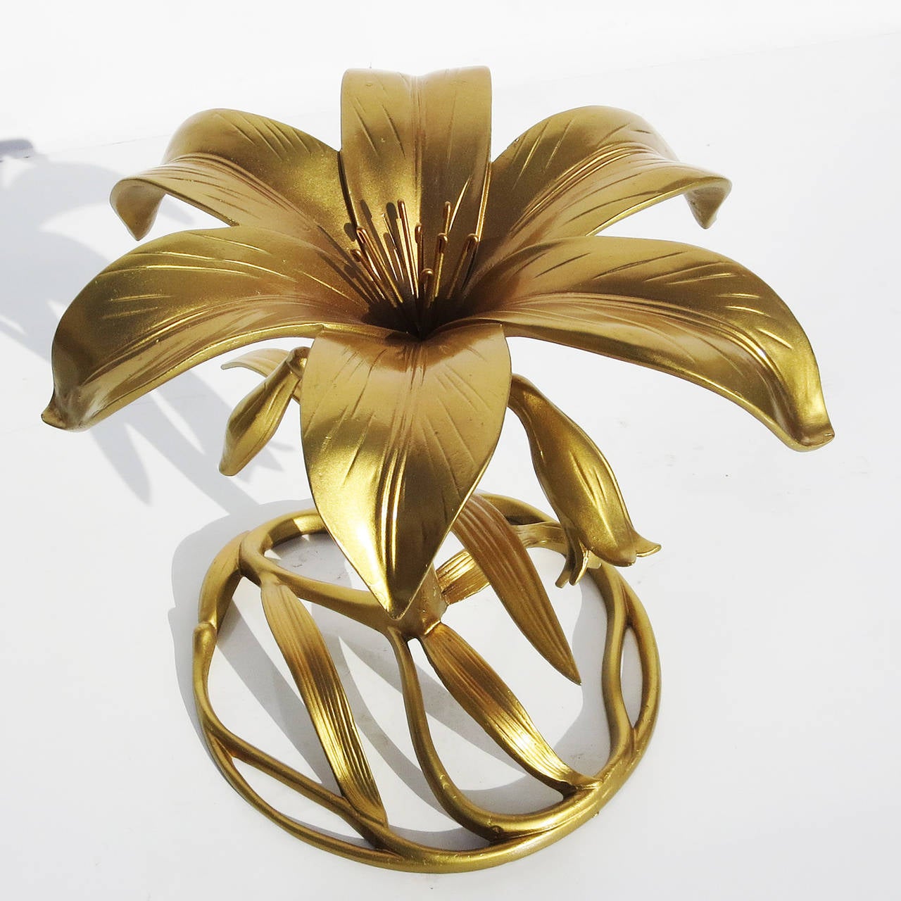 Mid-20th Century Gilded Metal 