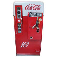 Vintage Fully Restored Vendo 56 Coca Cola Machine