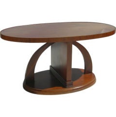 Streamlined Art Deco  Coffee Table