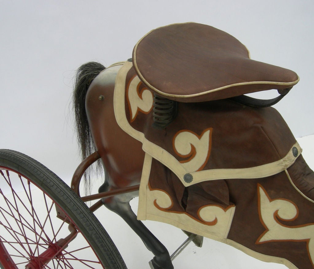 Steel Adult Size Carnival Horse Racing Bike