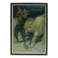 World War One Original Poster by Achille Mauzan