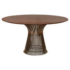 Warren Platner for Knoll Rosewood Table