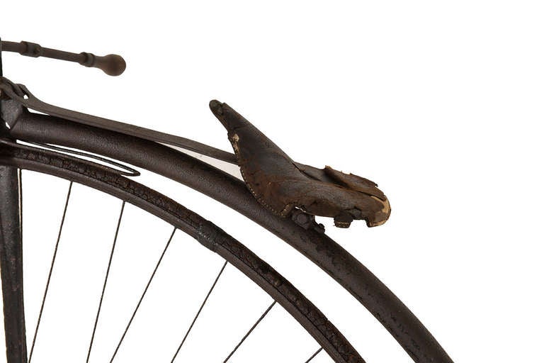 Original English Penny-farthing bicycle.