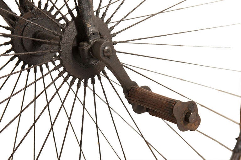 the penny farthing is a bicycle that was popular