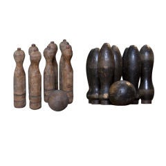 Used Pair of Bowling Pin Sets