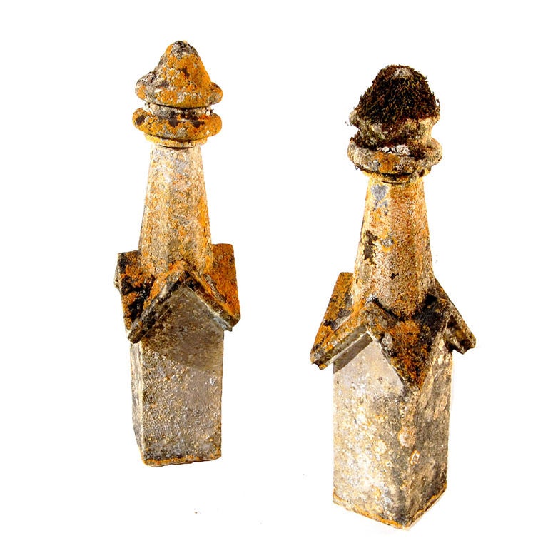 Gothic Limestone Finials For Sale at 1stDibs
