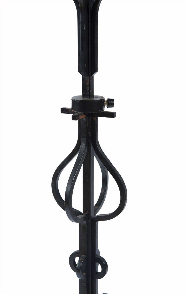 Wrought Iron Floor Lamp 1