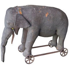 Antique Steiff Riding Elephant