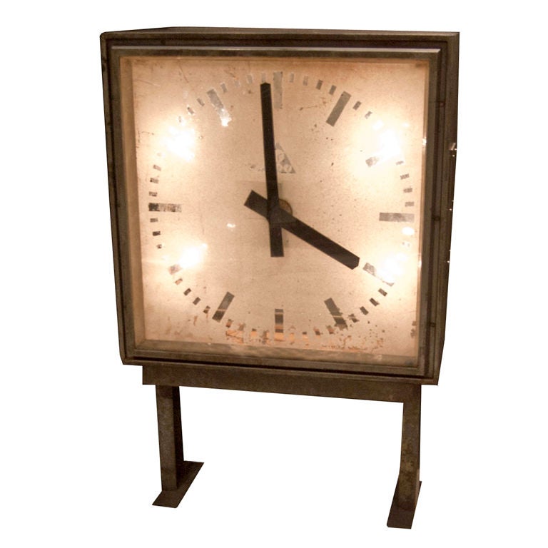 Industry Station Clock