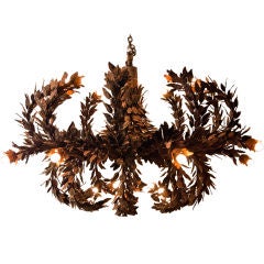 Laurel Leaf Chandelier