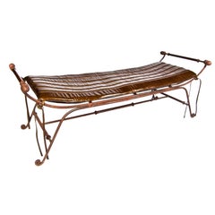 Aphrodite Bench in Iron