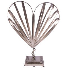 Galvanized Heart by Charles Gadeken