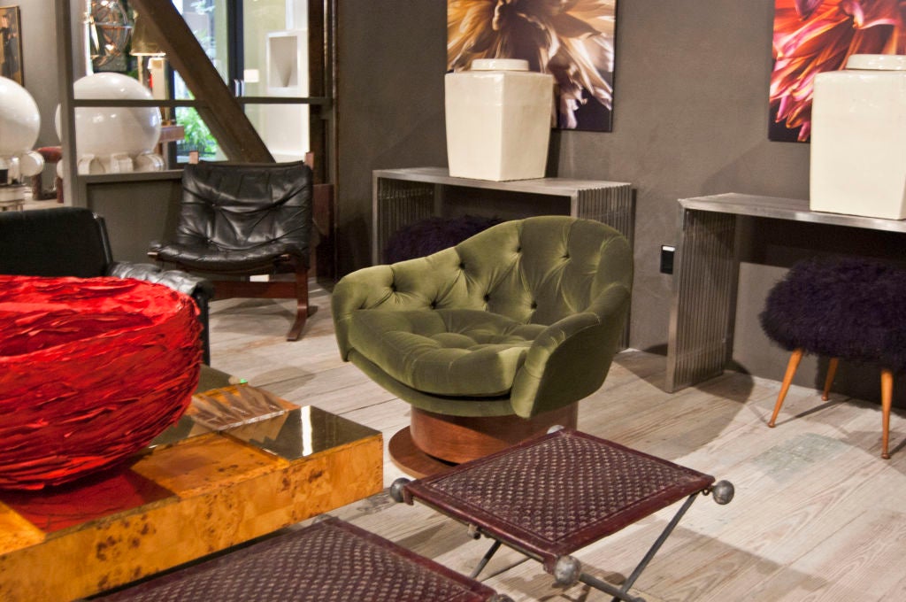 Swivel Club Chair 6