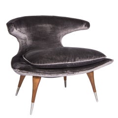 Boomerang Club Chair