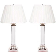 Pair of Blanche Lamps