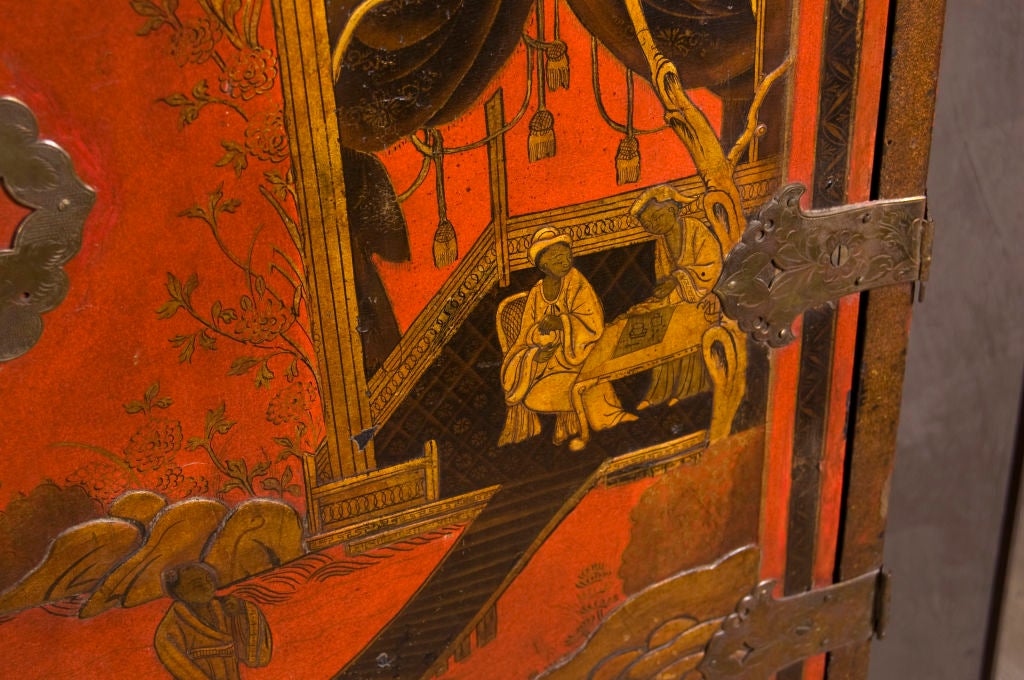 Continental Chinoiserie Cabinet 2