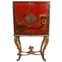 Continental Chinoiserie Cabinet