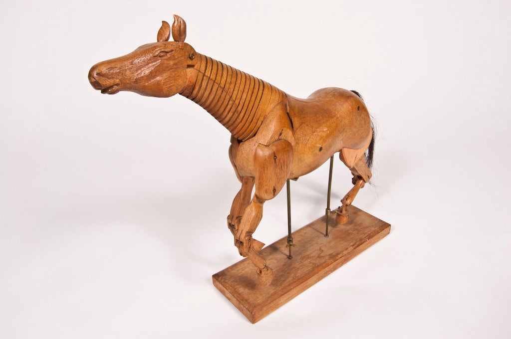 20th Century Horse Model on Stand