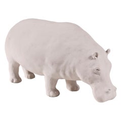 Plaster Hippopotamus