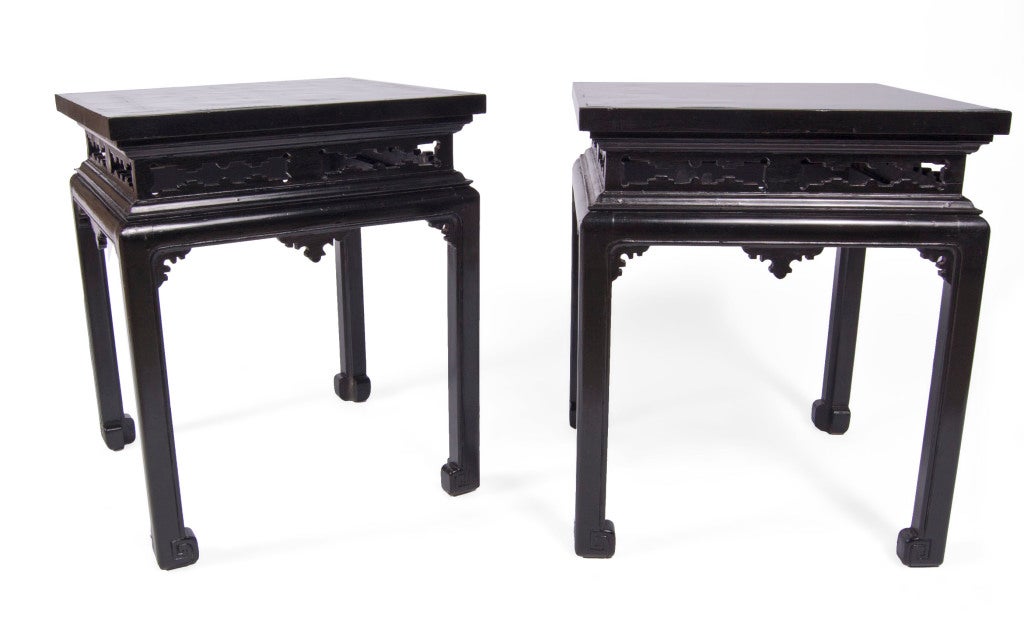 Pair of Huaxia Side Tables