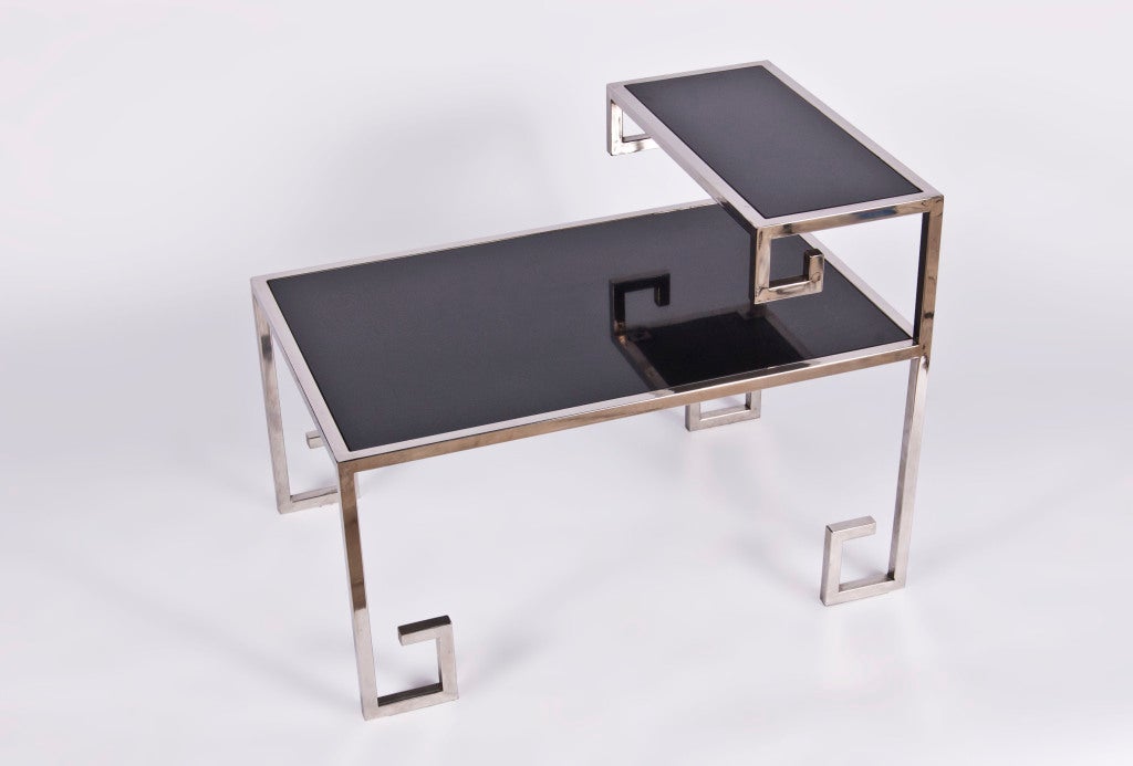 Pair of Grecian Key Tables