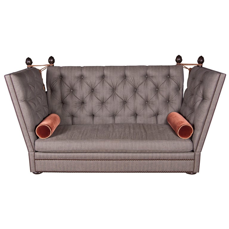Large Knole Style Sofa at 1stdibs