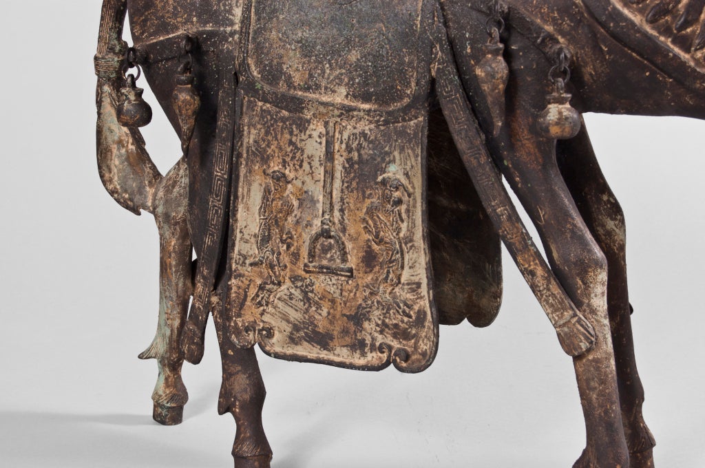 Bronze Cast Mongolian Mule 4