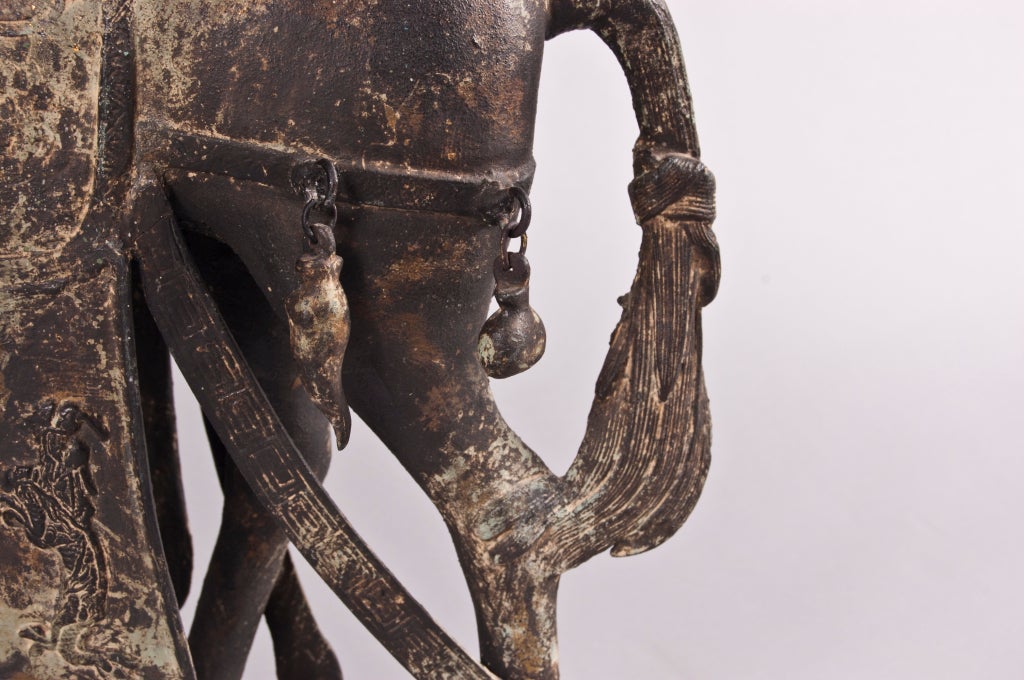 Bronze Cast Mongolian Mule 5