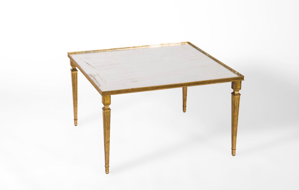 Square Century Cocktail Table
