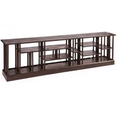 Industrial Low Shelving Unit