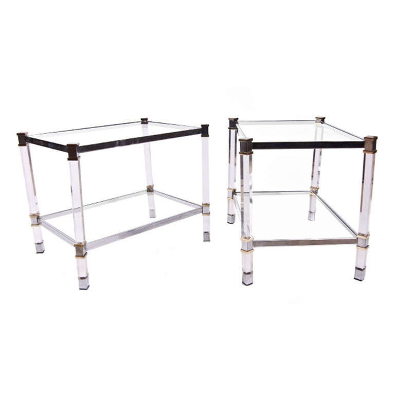 Pair of Luxor Side Tables at 1stdibs