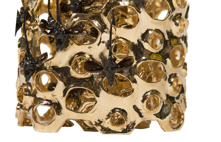 Golden Honeycomb by Jocelyn Marsh In Excellent Condition In San Francisco, CA