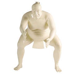 Vintage Rikishi Sumo Figure