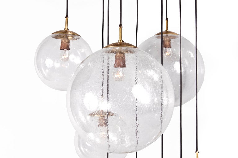 Contemporary Celestial Chandelier For Sale