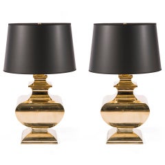 Brass Baluster Lamp